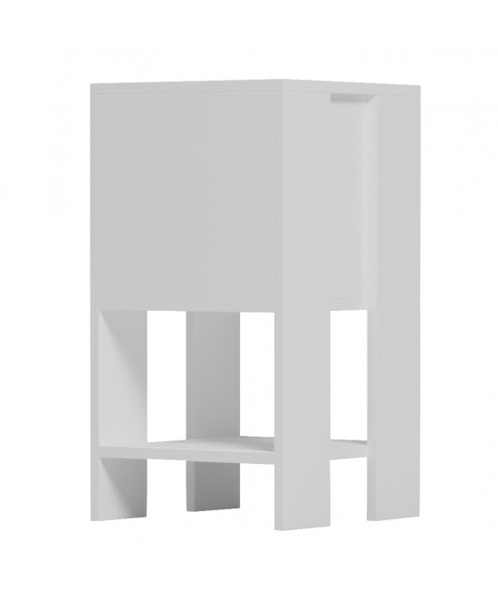 ΚΟΜΟΔΙΝΟ ARGUS HM18378.02 ΜΕΛΑΜΙΝΗ ΣΕ ΛΕΥΚΟ 30x30x55Υεκ.