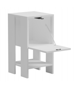 ΚΟΜΟΔΙΝΟ ARGUS HM18378.02 ΜΕΛΑΜΙΝΗ ΣΕ ΛΕΥΚΟ 30x30x55Υεκ.