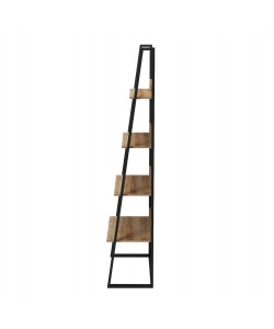 ΡΑΦΙΕΡΑ IZABEL HM18376.01 ΜΕΤΑΛΛΟ--ΜΕΛΑΜΙΝΗ ΣΕ OAK 75x36x185Υεκ. ΡΑΦΙΕΡΑ IZABEL HM18376.01 ΜΕΤΑΛΛΟ--ΜΕΛΑΜΙΝΗ ΣΕ OAK 75x36x185Υεκ.