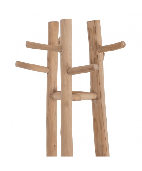 ΚΑΛΟΓΕΡΟΣ ΜΕ 3 ΚΟΛΩΝΕΣ TRIDEM HM4881 ΞΥΛΟ TEAK ΣΕ ΦΥΣΙΚΟ 52x52x200Υεκ.