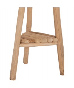 ΚΑΛΟΓΕΡΟΣ ΜΕ 3 ΚΟΛΩΝΕΣ TRIDEM HM4881 ΞΥΛΟ TEAK ΣΕ ΦΥΣΙΚΟ 52x52x200Υεκ.