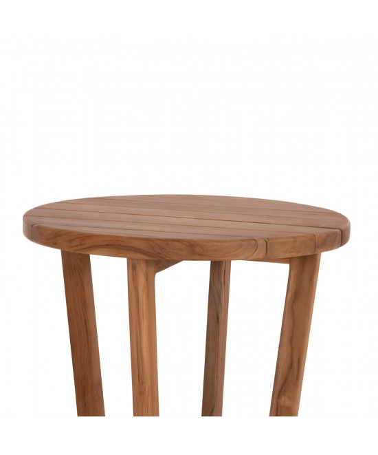 ΤΡΑΠΕΖΙ ΜΕΣΗΣ ΣΤΡΟΓΓΥΛΟ KOLIN HM6650 ΞΥΛΟ TEAK ΦΥΣΙΚΟ Φ65x65Υεκ. ΤΡΑΠΕΖΙ ΜΕΣΗΣ ΣΤΡΟΓΓΥΛΟ KOLIN HM6650 ΞΥΛΟ TEAK ΦΥΣΙΚΟ Φ65x65Υεκ.