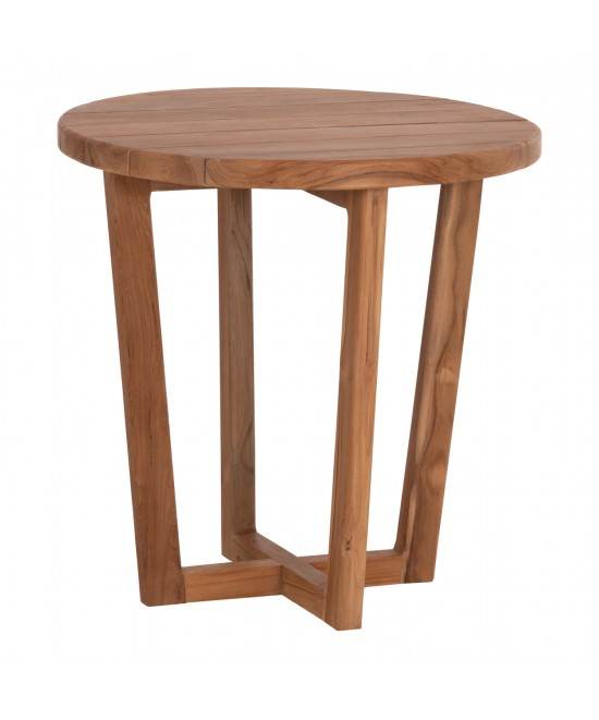 ΤΡΑΠΕΖΙ ΜΕΣΗΣ ΣΤΡΟΓΓΥΛΟ KOLIN HM6650 ΞΥΛΟ TEAK ΦΥΣΙΚΟ Φ65x65Υεκ. ΤΡΑΠΕΖΙ ΜΕΣΗΣ ΣΤΡΟΓΓΥΛΟ KOLIN HM6650 ΞΥΛΟ TEAK ΦΥΣΙΚΟ Φ65x65Υεκ.