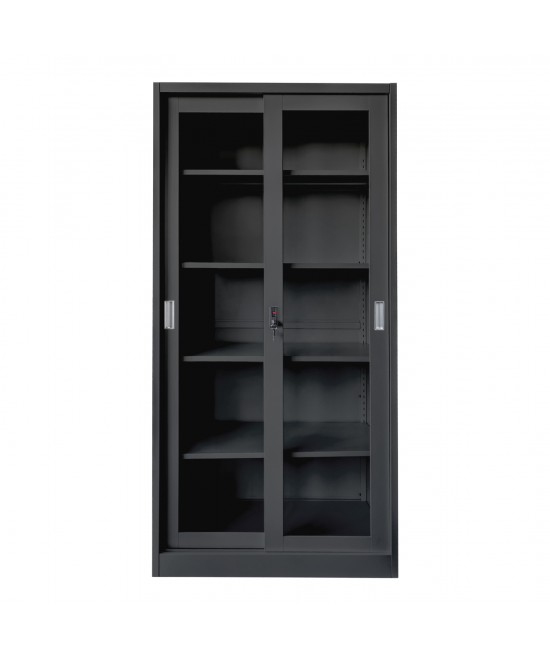 ΒΙΒΛΙΟΘΗΚΗ ΜΕ ΣΥΡΟΜΕΝΕΣ ΠΟΡΤΕΣ SIDER HM6632.01 ΜΕΤΑΛΛΙΚΗ ΜΑΥΡΗ 90x40x185Υεκ ΒΙΒΛΙΟΘΗΚΗ ΜΕ ΣΥΡΟΜΕΝΕΣ ΠΟΡΤΕΣ SIDER HM6632.01 ΜΕΤΑΛΛΙΚΗ ΜΑΥΡΗ 90x40x185Υεκ