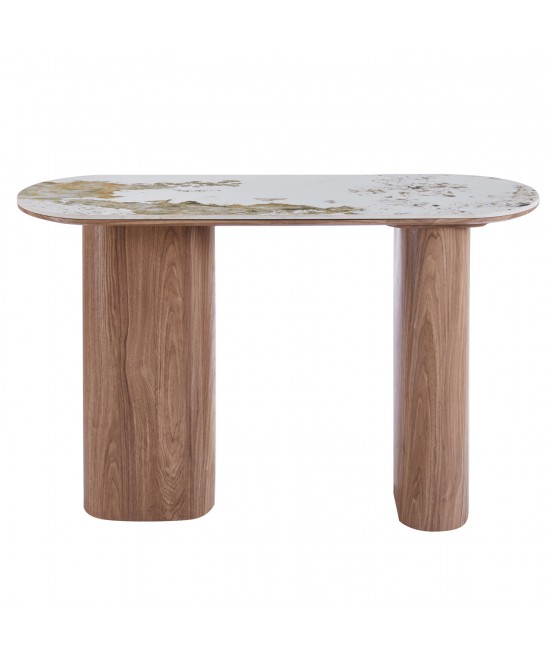 ΚΟΝΣΟΛΑ MARBLEX HM18446 ΚΕΡΑΜΙΚΟ TOP PANDORA--MDF ΠΟΔΙΑ 120x40x76Υεκ