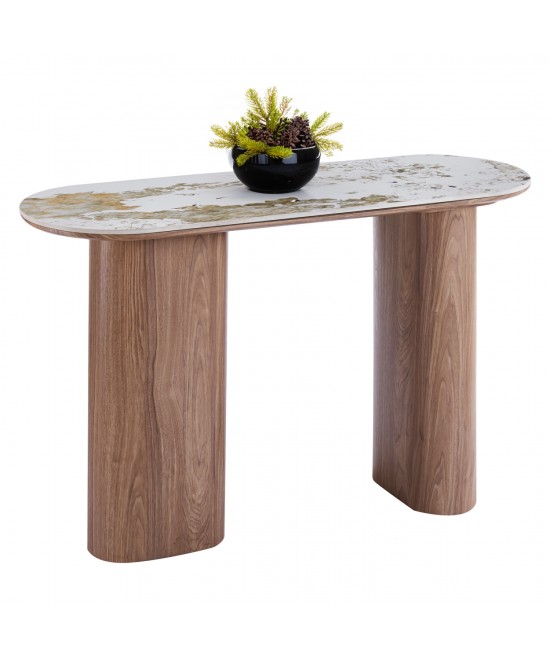 ΚΟΝΣΟΛΑ MARBLEX HM18446 ΚΕΡΑΜΙΚΟ TOP PANDORA--MDF ΠΟΔΙΑ 120x40x76Υεκ