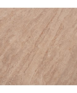 ΤΡΑΠΕΖΙ ΣΑΛΟΝΙΟΥ VENERA HM18441 ΚΕΡΑΜΙΚΟ TOP ΟΨΗ ΤΡΑΒΕΡΤΙΝΑΣ-MDF ΚΑΡΥΔΙ Φ80x42Υεκ.