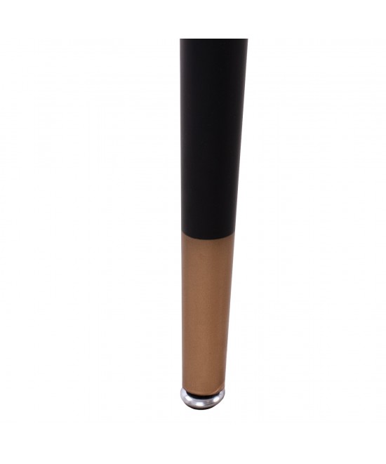 ΣΕΤ ΤΡΑΠΕΖΑΡΙΑΣ 5ΤΜΧ GAFF HM10847.02 MDF TOP ΦΥΣΙΚΟ--ΥΦΑΣΜΑ ΜΠΕΖ & ΜΕΤΑΛΛΟ ΜΑΥΡΟ