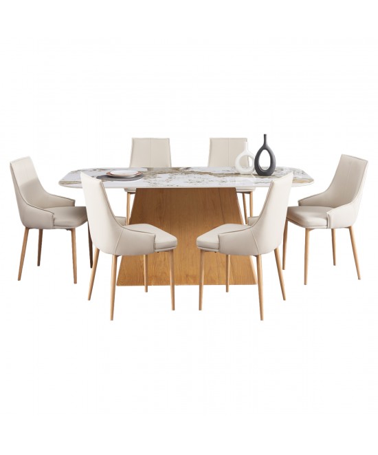 ΣΕΤ ΤΡΑΠΕΖΑΡΙΑΣ 7ΤΜΧ NORDU HM21359 ΚΕΡΑΜΙΚΟ TOP/MDF ΒΑΣΗ--PU ΚΡΕΜ/ΜΕΤΑΛ.ΠΟΔΙΑ ΣΕΤ ΤΡΑΠΕΖΑΡΙΑΣ 7ΤΜΧ NORDU HM21359 ΚΕΡΑΜΙΚΟ TOP/MDF ΒΑΣΗ--PU ΚΡΕΜ/ΜΕΤΑΛ.ΠΟΔΙΑ