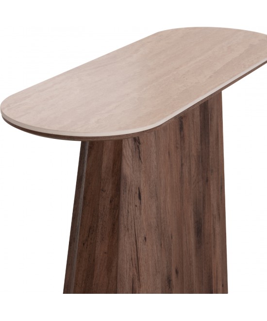 ΚΟΝΣΟΛΑ WALDEN HM18439 ΚΕΡΑΜΙΚΟ TOP ΤΡΑΒΕΡΤΙΝΑ--MDF ΒΑΣΗ ΚΑΡΥΔΙ 120x40x76Υεκ ΚΟΝΣΟΛΑ WALDEN HM18439 ΚΕΡΑΜΙΚΟ TOP ΤΡΑΒΕΡΤΙΝΑ--MDF ΒΑΣΗ ΚΑΡΥΔΙ 120x40x76Υεκ
