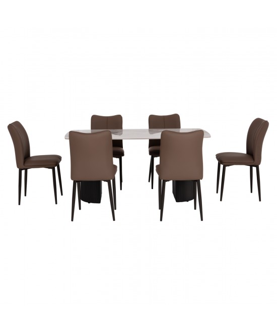ΣΕΤ ΤΡΑΠΕΖΑΡΙΑΣ 7ΤΜΧ MINAO HM21362 ΚΕΡΑΜΙΚΟ TOP/MDF ΠΟΔΙΑ--PU ΚΑΦΕ/ΜΕΤΑΛ.ΠΟΔΙΑ ΣΕΤ ΤΡΑΠΕΖΑΡΙΑΣ 7ΤΜΧ MINAO HM21362 ΚΕΡΑΜΙΚΟ TOP/MDF ΠΟΔΙΑ--PU ΚΑΦΕ/ΜΕΤΑΛ.ΠΟΔΙΑ