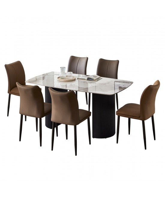 ΣΕΤ ΤΡΑΠΕΖΑΡΙΑΣ 7ΤΜΧ MINAO HM21362 ΚΕΡΑΜΙΚΟ TOP/MDF ΠΟΔΙΑ--PU ΚΑΦΕ/ΜΕΤΑΛ.ΠΟΔΙΑ ΣΕΤ ΤΡΑΠΕΖΑΡΙΑΣ 7ΤΜΧ MINAO HM21362 ΚΕΡΑΜΙΚΟ TOP/MDF ΠΟΔΙΑ--PU ΚΑΦΕ/ΜΕΤΑΛ.ΠΟΔΙΑ