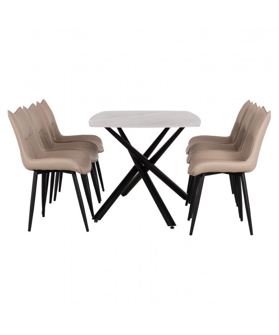 ΣΕΤ ΤΡΑΠΕΖΑΡΙΑΣ 7ΤΜΧ ISKA HM21363 ΚΕΡΑΜΙΚΟ TOP/ΜΕΤΑΛ. ΠΟΔΙΑ--PU ΜΠΕΖ/ΜΕΤΑΛ.ΠΟΔΙΑ ΣΕΤ ΤΡΑΠΕΖΑΡΙΑΣ 7ΤΜΧ ISKA HM21363 ΚΕΡΑΜΙΚΟ TOP/ΜΕΤΑΛ. ΠΟΔΙΑ--PU ΜΠΕΖ/ΜΕΤΑΛ.ΠΟΔΙΑ