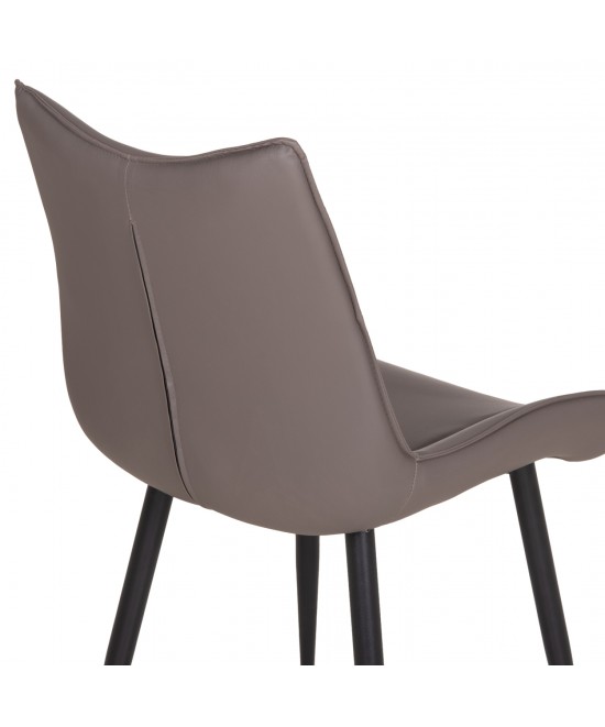 ΣΕΤ ΤΡΑΠΕΖΑΡΙΑΣ 7ΤΜΧ AIKA HM21364 ΚΕΡΑΜΙΚΟ TOP/ΜΕΤΑΛ. ΠΟΔΙΑ--PU ΓΚΡΙ/ΜΕΤΑΛ.ΠΟΔΙΑ
