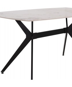 ΣΕΤ ΤΡΑΠΕΖΑΡΙΑΣ 7ΤΜΧ AIKA HM21364 ΚΕΡΑΜΙΚΟ TOP/ΜΕΤΑΛ. ΠΟΔΙΑ--PU ΓΚΡΙ/ΜΕΤΑΛ.ΠΟΔΙΑ