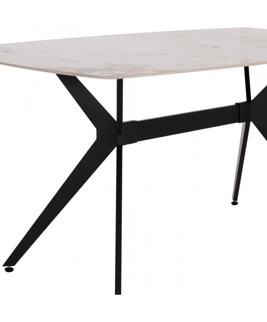 ΣΕΤ ΤΡΑΠΕΖΑΡΙΑΣ 7ΤΜΧ AIKA HM21364 ΚΕΡΑΜΙΚΟ TOP/ΜΕΤΑΛ. ΠΟΔΙΑ--PU ΓΚΡΙ/ΜΕΤΑΛ.ΠΟΔΙΑ