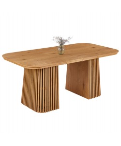 ΤΡΑΠΕΖΙ ΤΡΑΠΕΖΑΡΙΑΣ ΕΠΕΚΤΕΙΝΟΜΕΝΟ VERLO HM18436 MDF ΣΕ ΦΥΣΙΚΟ 120/150/180x90x75Υεκ.