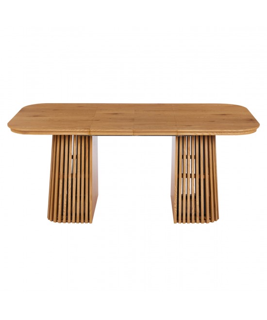 ΤΡΑΠΕΖΙ ΤΡΑΠΕΖΑΡΙΑΣ ΕΠΕΚΤΕΙΝΟΜΕΝΟ VERLO HM18436 MDF ΣΕ ΦΥΣΙΚΟ 120/150/180x90x75Υεκ.