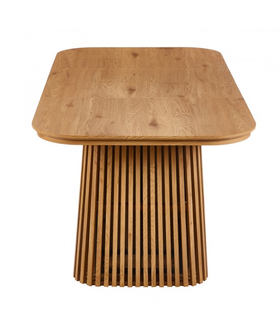ΤΡΑΠΕΖΙ ΤΡΑΠΕΖΑΡΙΑΣ ΕΠΕΚΤΕΙΝΟΜΕΝΟ VERLO HM18436 MDF ΣΕ ΦΥΣΙΚΟ 120/150/180x90x75Υεκ.