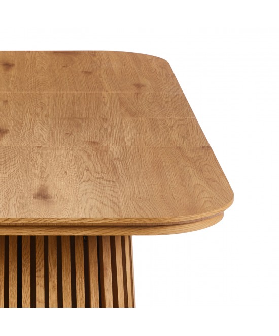 ΤΡΑΠΕΖΙ ΤΡΑΠΕΖΑΡΙΑΣ ΕΠΕΚΤΕΙΝΟΜΕΝΟ VERLO HM18436 MDF ΣΕ ΦΥΣΙΚΟ 120/150/180x90x75Υεκ.