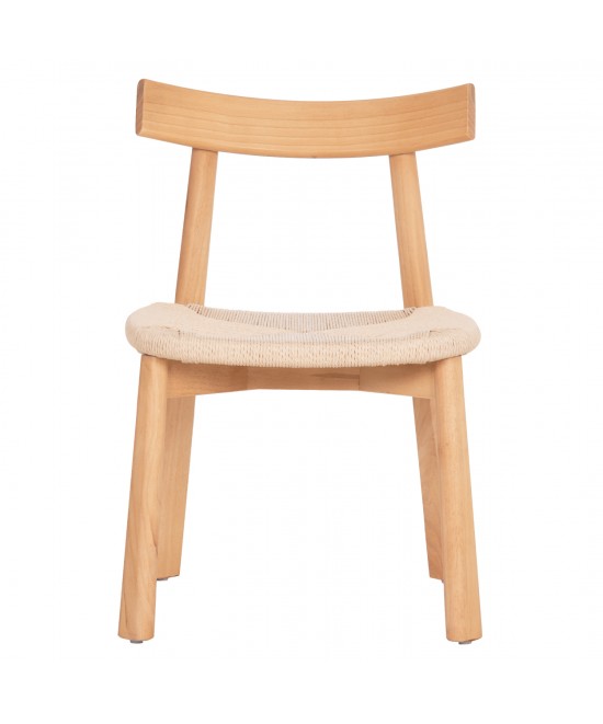 KΑΡΕΚΛΑ ΤΡΑΠΕΖΑΡΙΑΣ OSORIO HM18335.01 RUBBERWOOD & ΣΧΟΙΝΙ ΣΕ ΦΥΣΙΚΟ 51x55x74Υεκ