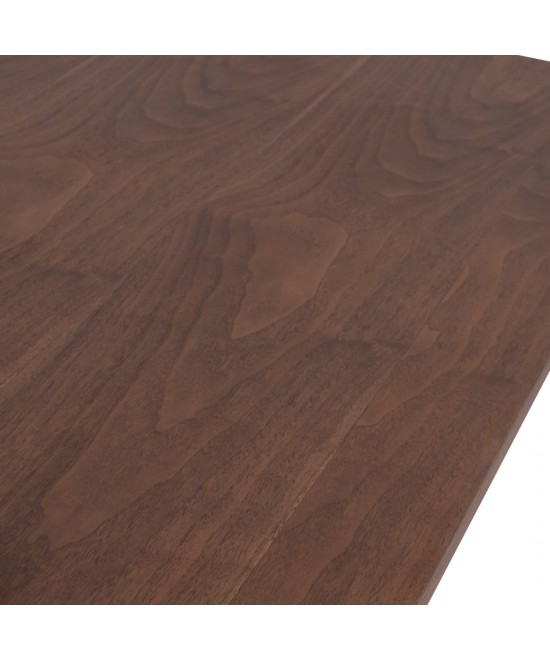 ΣΕΤ ΤΡΑΠΕΖΑΡΙΑΣ 7ΤΜΧ MANDY HM10957.03 MDF TOP--ΥΦΑΣΜΑ TAUPE & ΜΕΤΑΛ.ΠΟΔΙΑ