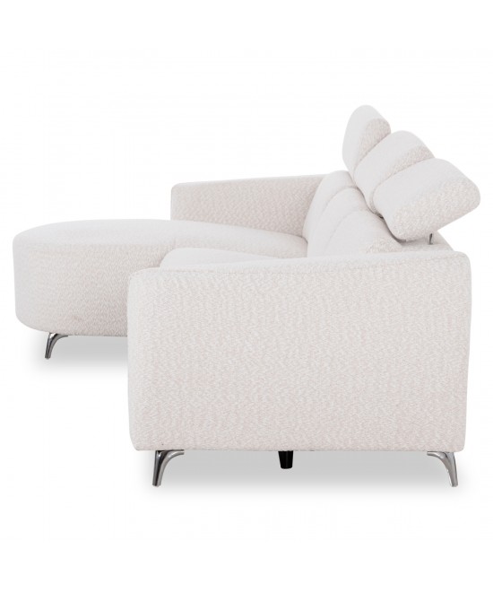 ΚΑΝΑΠΕΣ ΑΡΙΣΤΕΡΗ ΓΩΝΙΑ 3Θ ΜΕ RECLINE VALENTE HM3317.02L ΜΠΕΖ ΥΦΑΣΜΑ 275x160x104Yεκ ΚΑΝΑΠΕΣ ΑΡΙΣΤΕΡΗ ΓΩΝΙΑ 3Θ ΜΕ RECLINE VALENTE HM3317.02L ΜΠΕΖ ΥΦΑΣΜΑ 275x160x104Yεκ