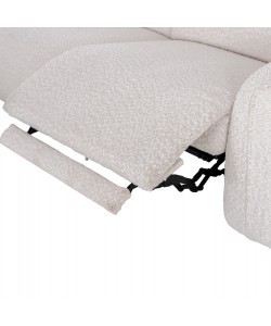 ΚΑΝΑΠΕΣ ΑΡΙΣΤΕΡΗ ΓΩΝΙΑ 3Θ ΜΕ RECLINE VALENTE HM3317.02L ΜΠΕΖ ΥΦΑΣΜΑ 275x160x104Yεκ