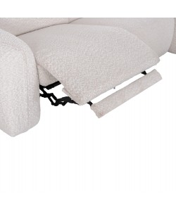 ΚΑΝΑΠΕΣ ΔΕΞΙΑ ΓΩΝΙΑ 3Θ ΜΕ RECLINE VALENTE HM3317.02R ΜΠΕΖ ΥΦΑΣΜΑ 275x160x104Yεκ