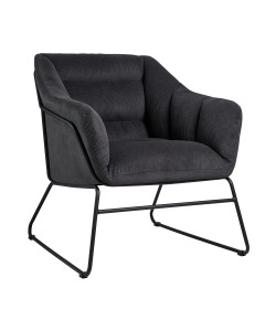 Πολυθρόνα RAFFAELLA Γκρι 67 x 70 x 76