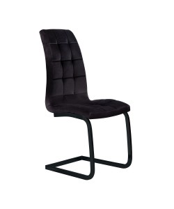 Καρέκλα Semina Velvet Μαύρο 42 x 43 x 101