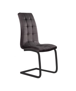Καρέκλα Semina Velvet Γκρι 42 x 43 x 101