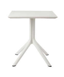 Τραπέζι Ocean λευκό 70 x 70 x 75
