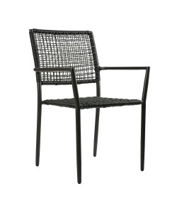 Πολυθρόνα Sati Μαύρο 57 x 60 x 88