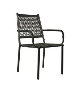 Πολυθρόνα Zucca Μαύρο 58 x 63 x 90