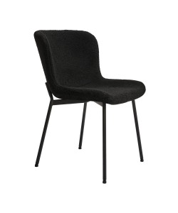 Καρέκλα Melina Μαύρο 48 x 59 x 80