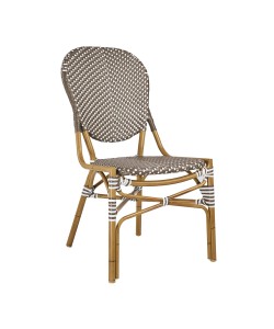 PARISIAN-C ΛΕΥΚΟ ΚΑΙ ΜΟΚΑ 51 x 62 x 95