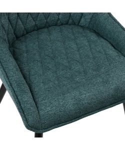 Καρέκλα Lyra Πετρόλ 51 x 60 x 89