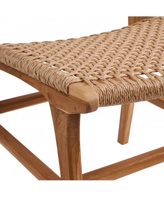 Καρέκλα RABIA Φυσικό 50.5 x 62.5 x 87