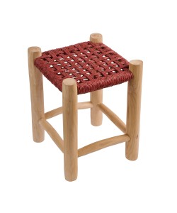 Σκαμπό NOOR κόκκινο 35 x 35 x 47 Σκαμπό NOOR κόκκινο 35 x 35 x 47