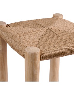 Σκαμπό CAZOO Φυσικό 35 x 35 x 76