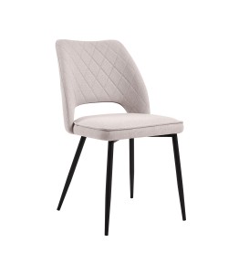 Καρέκλα Kristy ανοιχτό μπεζ 45 x 57 x 83