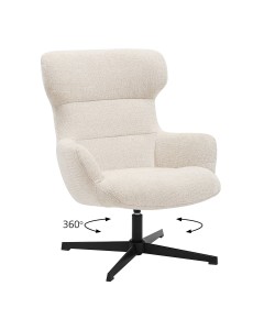 Πολυθρόνα Inna μπεζ 73 x 81 x 92