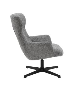 Πολυθρόνα Inna γκρι 73 x 81 x 92