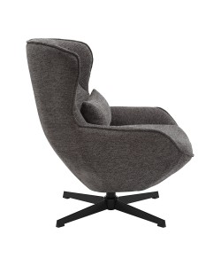 Πολυθρόνα Chanel γκρι 76 x 87 x 90