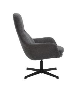 Πολυθρόνα Kim γκρι 74 x 81 x 102