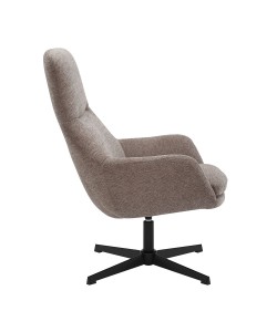 Πολυθρόνα Kim μόκα 74 x 81 x 102