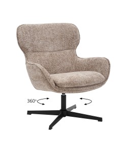 Πολυθρόνα Margo γκρεζ 73 x 79 x 88