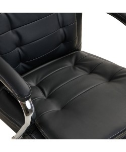 Kαρέκλα γραφείου Adelina μαυρο 65 x 62 x 105-115