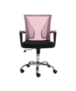 Kαρέκλα γραφείου Grace ροζ 57 x 58 x 93-102